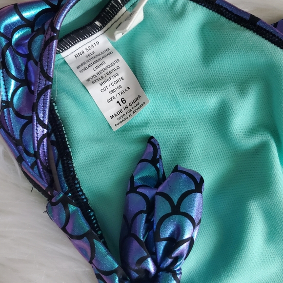 Girls Mermaid Bikini - Picture 7 of 11